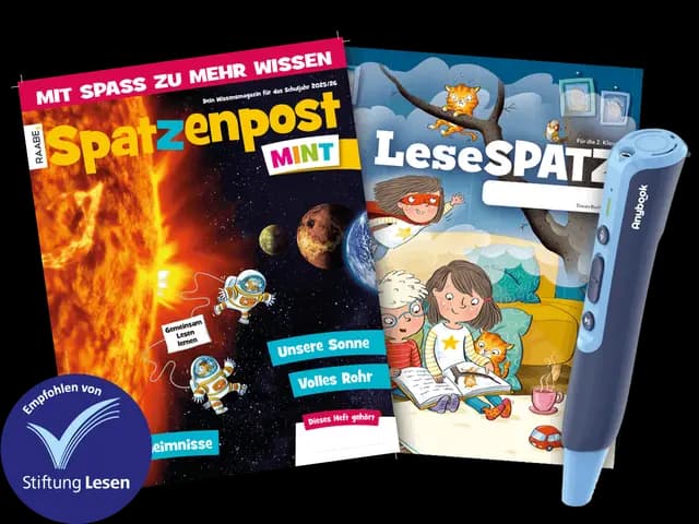 Spatzenpost MINT-Lesespatz
