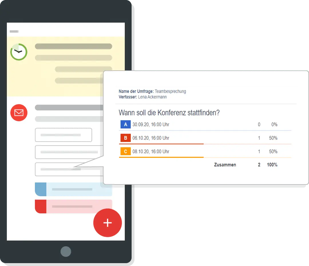 EduPage Screenshot – kommunizieren und informieren